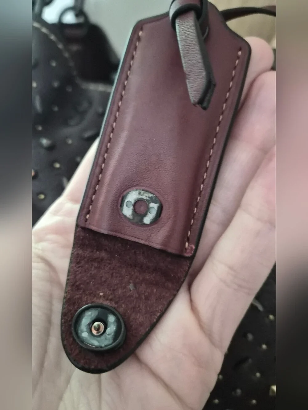 Coach 1941 Rogue 30 Prairie Rivets in Oxblood